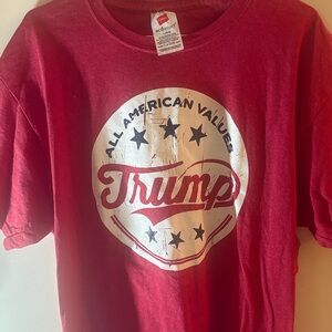 Gildan Red all American Values Trump Shirt